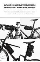 Bolsa De Manillar X-TIGER Para Bicicleta MTB Y Carretera De Gran Capacidad Multifuncional Portátil Bolsa De Tubo De Cuadro Impermeable De Nylon - details 12