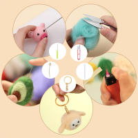 Kit Completo De Felteado a Puntas KRABALL Con Herramientas Y Suministros Lana De Felt Para Fabricación De Muñecas Artesanía DIY Accesorios De Tricoterapia - details 4