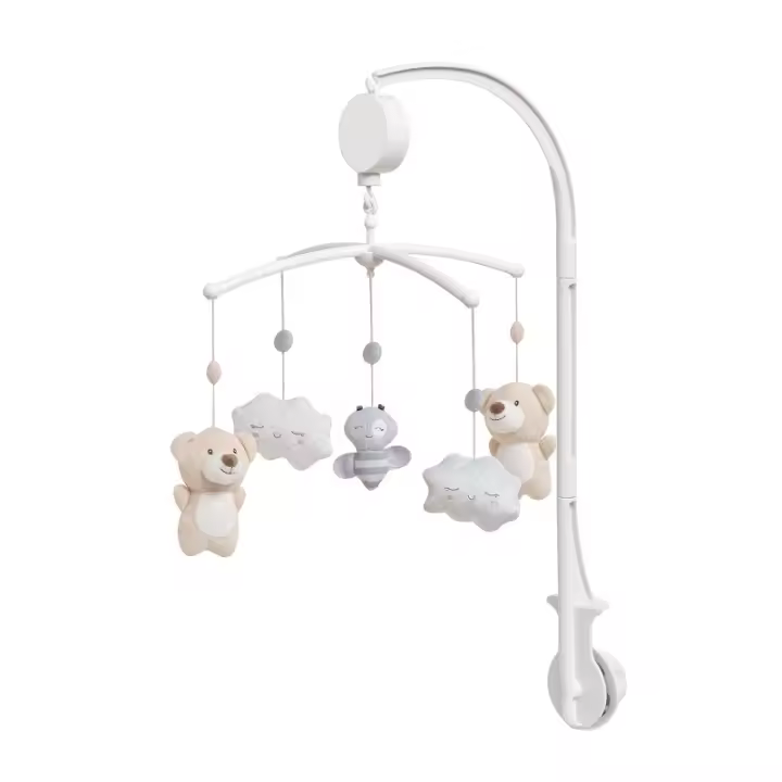 Interbaby Carrusel Musical Modelo Osito para Bebés - 1