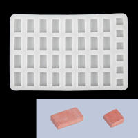 Molde De Silicona Para Miniaturas De Casa De Playa Con Bloques De Construcción Hacer Manualmente Decoración De Arte Para El Hogar Modelo De Cemento - details 8