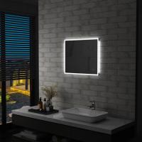 vidaXL Espejo de Pared de Baño con LED y Sensor Táctil Iluminación Dimensiones 60 x 50 cm, 80 x 60 cm, 100 x 60 cm - details 0