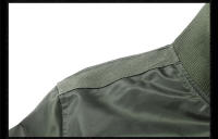 Chaqueta De Piloto MA-1 Para Hombre Estilo Militar Con Estampado De Camuflaje Chaqueta De Béisbol Gruesa De Algodón Para Otoño E Invierno Cierre De Cremallera - details 31