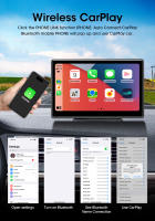 Reproductor Multimedia Portátil De 10 Pulgadas Para Coche Con Pantalla Táctil Universal Carplay Android Auto Display Para Apple CarPlay - details 6