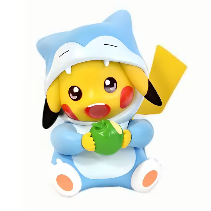 Figura De Acción Pokemon 8.5cm/3.3in Pikachu Y Snorlax Colección De Modelos PVC Juguetes Para Niños Regalos Por La Tienda En Línea - 1