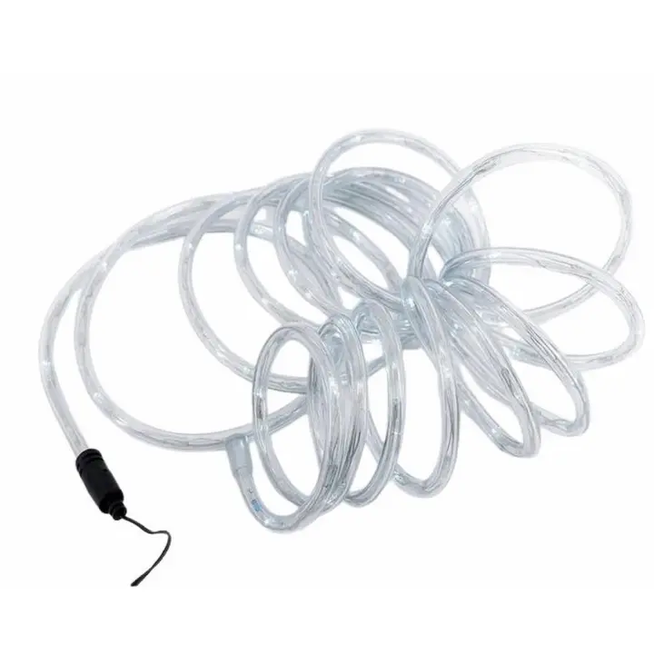 Gerimport Cordón Luminoso 10 M 8 Funciones 180 Leds Blanco Frío - Iluminación Festiva - 1