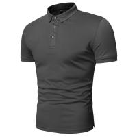 Camisa Polo De Algodón Para Hombre Manga Corta Estilo Casual Moda Verano Colores Contrastantes Camisetas Top Para Diario - details 5