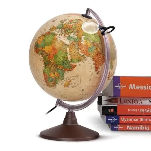 Globo terráqueo Marco Polo de 26cm - Ideal para estudiantes y oficina. Idioma Español. - 1