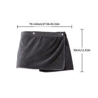Delantal De Sauna Para Hombres Toalla Mágica De Baño Transpirable Y Suave Ropa Deportiva Para La Playa Y Ducha Adulto - details 5