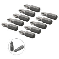 Juego De 10 Piezas De Brocas Eléctricas Hex Shank PH PZ De Acero De Aleación Para Destornilladores 25mm Tamaños PH1 PZ1 PH2 PZ2 PH3 PZ3 - details 12