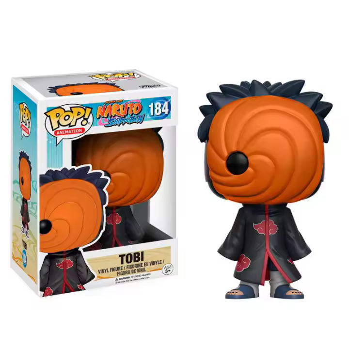 Funko Pop! Animation: Naruto - Tobi - Figura de Vinilo Coleccionable - Idea de Regalo- Mercancia Oficial - Juguetes para Niños y Adultos - Anime Fans - Muñeco para Coleccionistas y Exposición - MR POPYE - 1