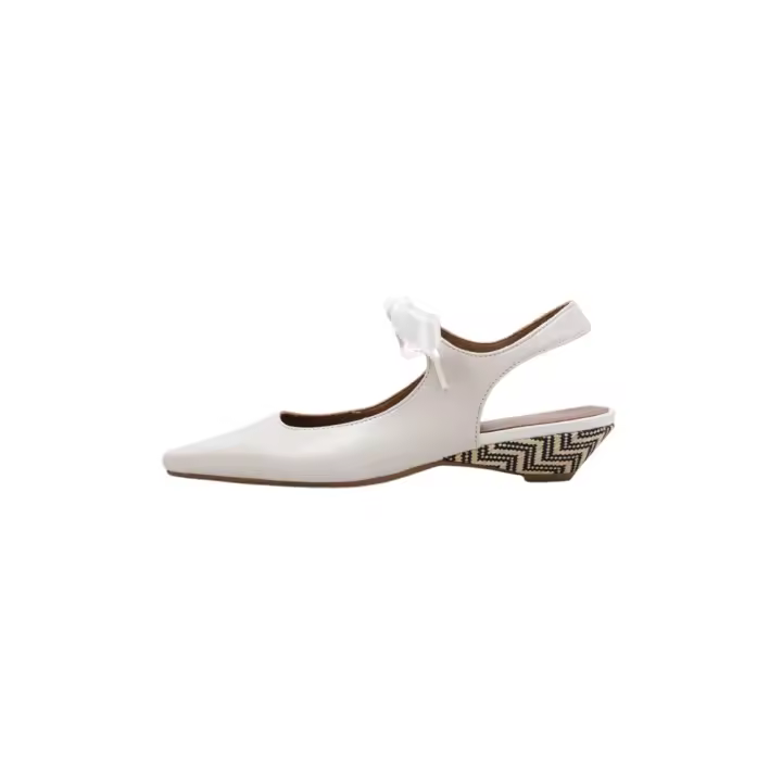 Vexed THAIS Zapatos Con Cuña Mujer Beige - 1