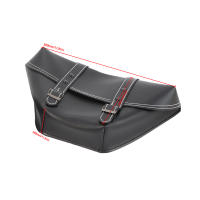 Bolsa Lateral De Motocicleta De Cuero PU Clásico Bolsa Herramientas Para Universal Cafe Racer Honda CB Custom Estilo Japón - details 1