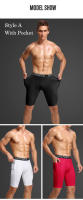 Shorts De Correr Para Hombre Secado Rápido Compresión Tights De Gimnasio Y Fitness Deportivos Briefs Maletrunks - details 5