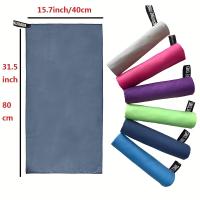 Toalla de microfibra ultraabsorbente para deportes y actividades al aire libre, secado rápido, compacta - details 6