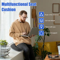 Cojín Inflable Para Hemorroides Donut Ergonómico De PVC Para Coccyx Viajes Cojín De Asiento Portátil Anti-Decubitus De Espuma De Memoria Y Tela De Plush - details 4