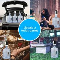 Bomba De Agua Portátil Recargable Por USB Para Botella Con Interruptor De Encendido Y Apagado Dispensador Automático Para Camping - details 2