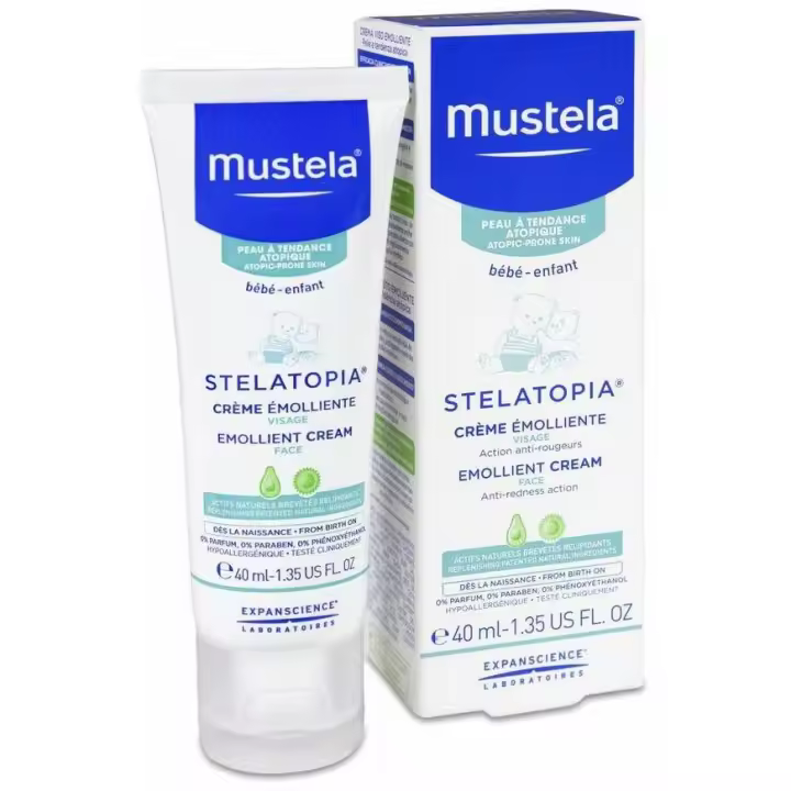 Stelatopia Crema Facial Emoliente Bebe-Niño 40Ml. - 1