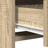 Conjunto de tocador de 2 piezas vidaXL con LED en madera de roble de Sonoma - details 5