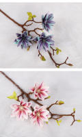 1PCS Decoración De Flores Artificiales Simples Chinas Perfume De Gradiente Alta Simulación Loto Magnolia Adorno Para El Hogar Y Fiestas - details 11