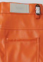 Pantalones De Cuero Para Hombre Ajustados Con Stretch Moda PU Para Fiestas Y Baile Cierre De Cremallera Estilo Chic - details 11