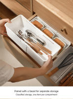 Organizador De Cajones Retráctil Para Escritorio Ajustable En Longitud Caja De Almacenamiento Compartment Estuche Para Ropa Y Maquillaje - details 2