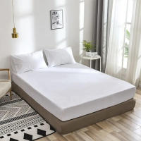 Colcha impermeable blanca elástica transpirable funda de colchón adecuada para dormitorio temporadas de verano universal cama de 90 - details 2