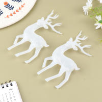 Estatua De Ciervo De Navidad Sika Elk Reindeer Fae Animal Decoración De Simulación Para Hogar Tienda Expositor De Jardín Propiedades - details 4