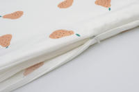 LALA - Forro de Algodón Puro para Cuna de Bebe, juego de Cama para niños, Gongsatin, Pequeños Pera, 60x30x3, extraible y lavable. - details 6