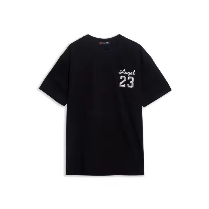 Camiseta Area Zero Negra Oneself Oversized Tee - 1