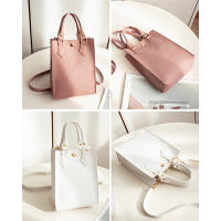 Bolso De Mano Para Mujer 2024 Moda Verano Bolso Cruzado De Hombro Solid Color Todoterreno Monedero De Mujer - details 11