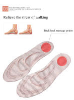 Almohadillas De Running De 4D Espuma Memoria Soporte De Arco Antideslizantes Para Zapatos Y Zapatillas Absorbentes De Sudor Suaves Y Transpirables Para Hombres Y Mujeres - details 7