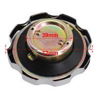 Tapa De Tanque De Combustible De Motocicleta Universal De Aluminio Bloqueable Para ATV Y Coches Cubierta De Aceite Accesorios De Automóvil - details 2