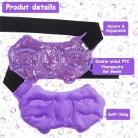 Paquete De Hielo Para Pies Y Deportes Con Soporte Ajustable Microwaviable Y Reutilizable Para Miofascial Y Pies Gel De Compresión Para Alivio Del Dolor Y Enfermedades Del Pie - details 1