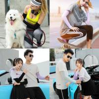 2Pcs Mangas De Protección Solar Para Deporte Cubremanos Para Ciclismo Pesca Y Running Mangas Térmicas Para Manos Unisex - details 6