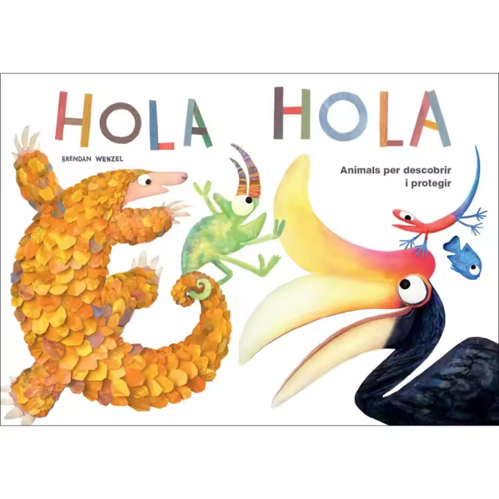 Libro Hola Hola: Animals per descobrir i protegir. Millor llibre infantil segons Amazon.com i The Washington Post Editorial DEL PIRATA, EDICIONS Año 2020 Autor Wenzel, Brendan ISBN 9788417207243 - 1