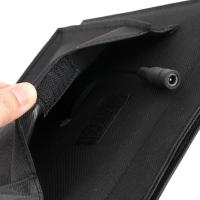 Cargador De Panel Solar Plegable Portátil 12V 50W Para Teléfono Móvil Con Puerto USB Y Batería Monocrystalina Silicona Flexible - details 12