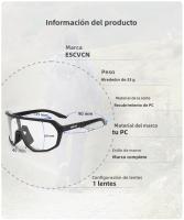 Gafas De Ciclismo Photochromic UV400 Para Hombres Y Mujeres Gafas De Sol Para Deportes Al Aire Libre MTB Y Carretera Gafas De Bicicleta Con Lente De Transición - details 7