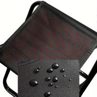 Silla Plegable Portátil Para Exteriores Asiento De Pesca Para Camping Viajes Y Colas En Tren Y Metrónomo - details 3