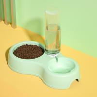 Tazón Automático Para Gatos Y Perros Alimentación Y Bebida Doble Tazón De Alimentos Para Gatos Suministros Para Mascotas - details 0
