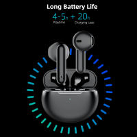 Auriculares Garyway J56 Inalámbricos TWS Bluetooth 5.1 Estéreo Con Codec AAC Latencia Baja AI Call Cancelación De Ruido APP Control De Volumen Isolación Acústica Metal PVC Impedancia 32Ω - details 4
