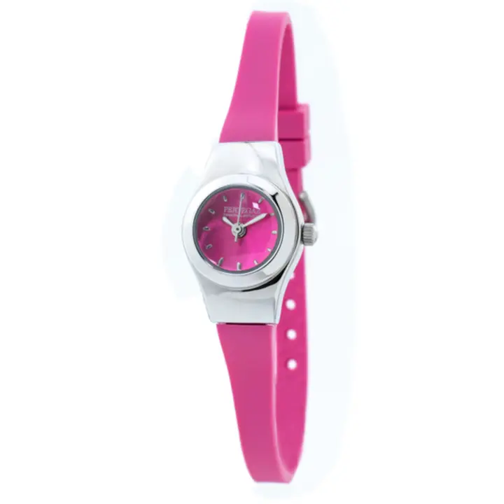 Reloj Mujer Pertegaz PDS-013-F Rosa Caucho 19 Mm - 1