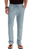 MOV-Business men's casual pants loose large size elastic waist cotton versatile solid color men's sports pants - details 4