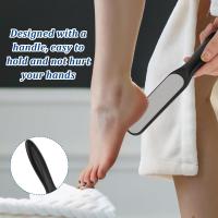 Archilla De Pie De Acero Inoxidable Doble Cara Herramienta Profesional Para Eliminar Callos Pedicura Quítame Muerte De Piel - details 4