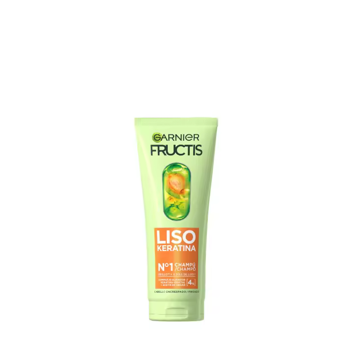 GARNIER | Fructis Liso Keratina Champú, Acondicionador, serum o mascarilla Gama Liso Keratina - 1