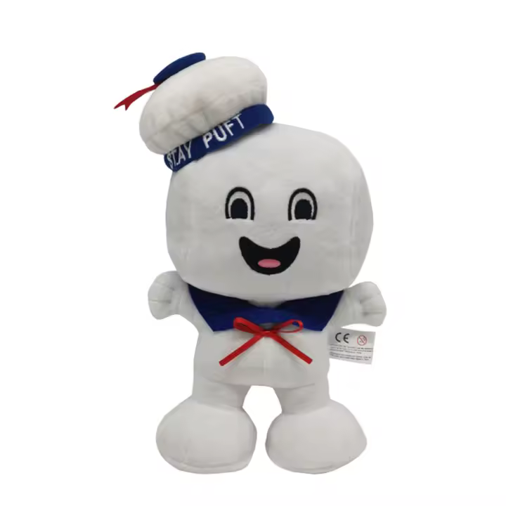 Muñeco De Peluche Vintage Ghostbusters 3 20cm Marshmallow Man Y Slimer Caja Monedero De Sailor Regalos De Halloween Para Todas Las Edades - 1
