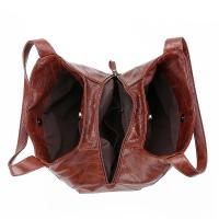 Bolso De Mano Grande De Cuero Genuino Vintage Bolso De Hombro Para Mujer Bolso Cruzado Capacidad Grande Bolsos De Mujer - details 5