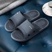 Mocasines De Masaje De Color Sólida Para Mujer Antideslizante Con Punta Abierta Sandalias Suaves Para Interior Estilo De Verano - details 1