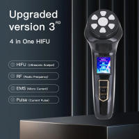 Mini HiFU 4 En 1 EMS Pulso RF Rejuvenecimiento De La Piel Elevación Facial Corriente Eléctrica Tensión Firmado Anti-Edad Dispositivo De Belleza LED - details 1