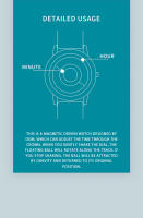 Reloj De Cuarzo Para Hombre DOM 1753 Diseño Creativo Resistente Al Agua Con Correa De Cuero Malla De Acero Inoxidable Estilo Formal - details 3