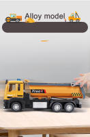 Camión Grúa De Escala 1/50 Modelo De Aleación Diecast Con Sonido Y Luz Juguete De Transporte De Ingeniería Para Colección Regalos Para Niños - details 7